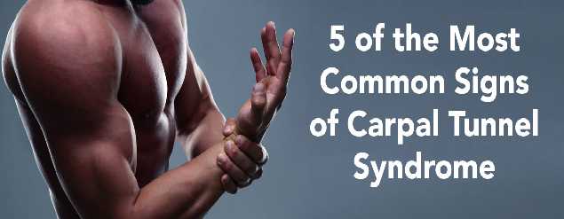 5 of the Most Common Signs of Carpal Tunnel Syndrome in New Orleans